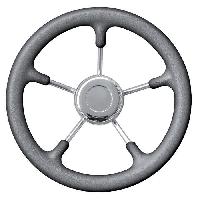 ruota timone grigio diametro mm.350
