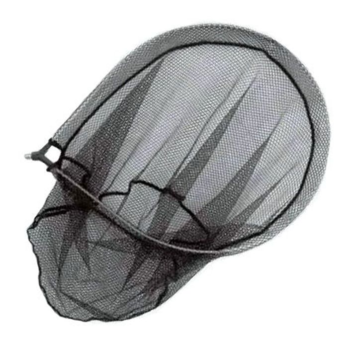 testa di guadino con rete nera 45x55 cm.35