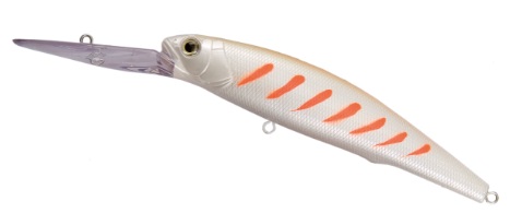 fumiko mm. 150 gr. 63,5 - pearl orange stripes: Immagine 1